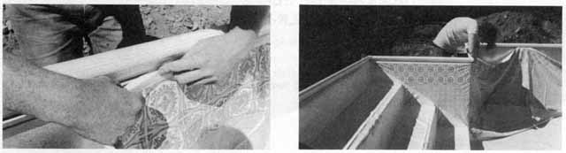 View Showing Liner Installation